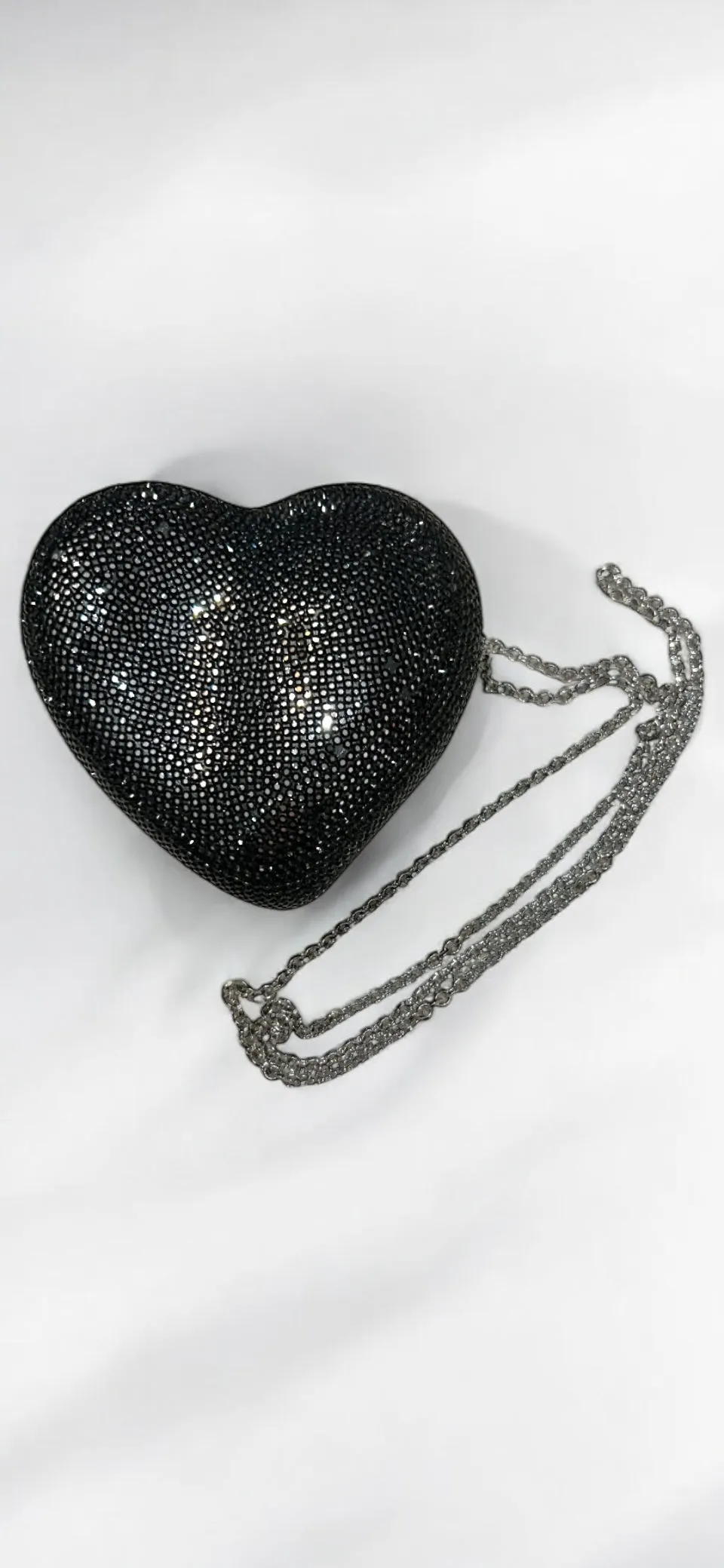 JUDITH LEIBER Heart Clutch