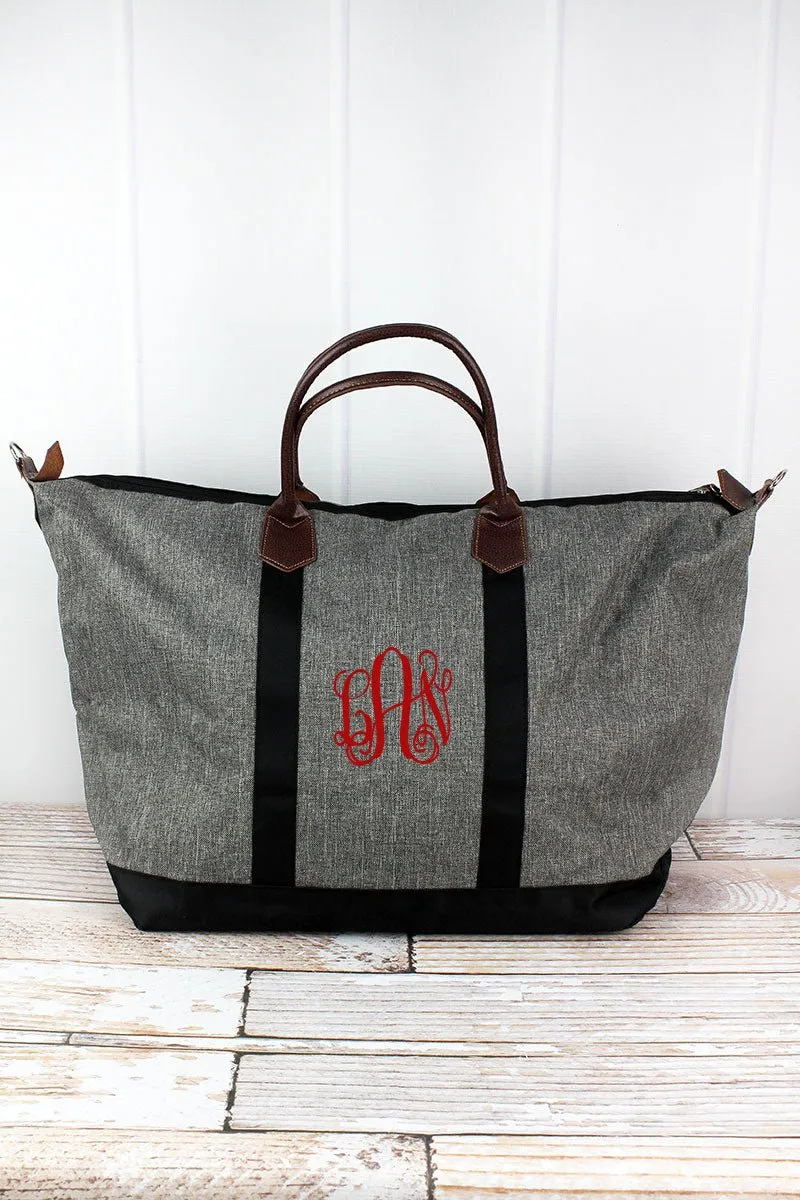 Large Canvas Weekender Bag