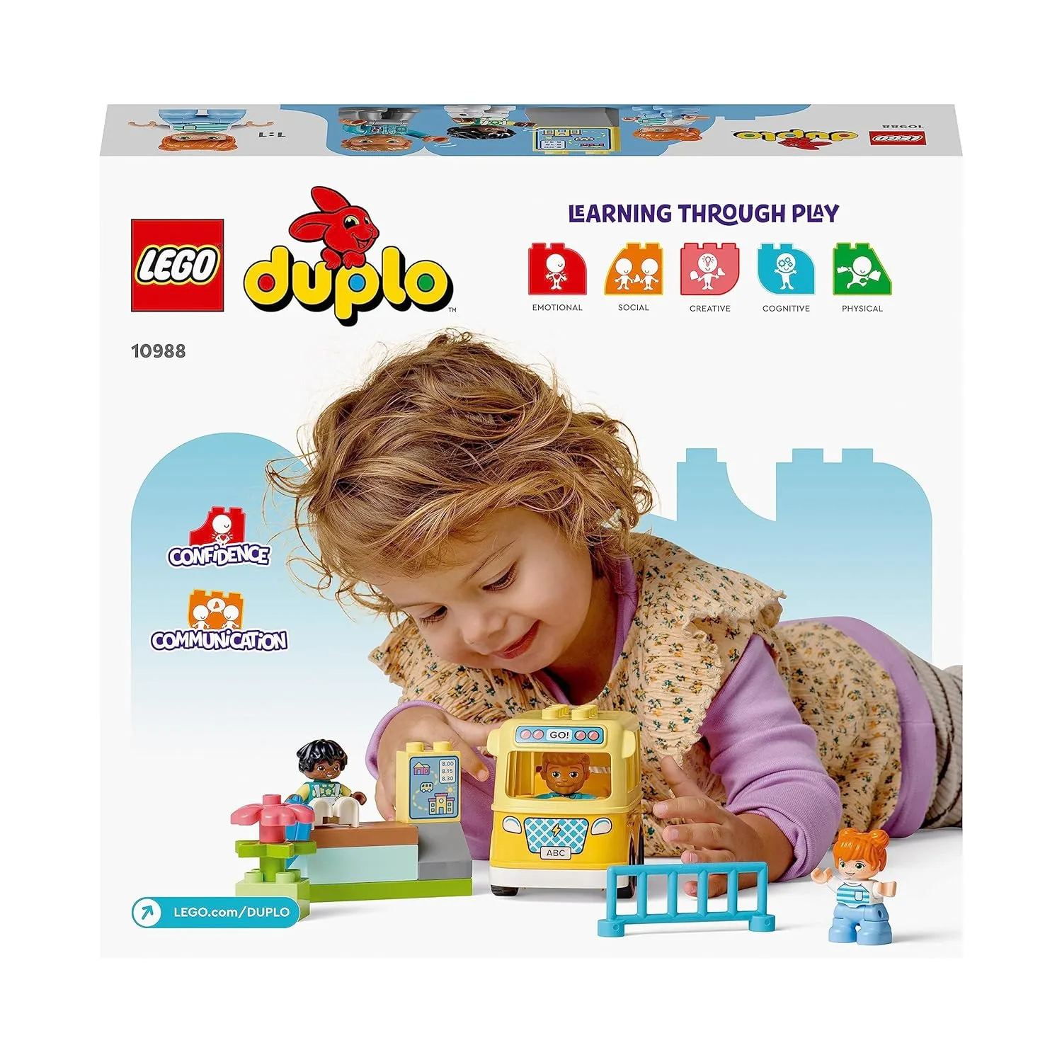 LEGO DUPLO Town The Bus Ride Building Kit for Ages 2 