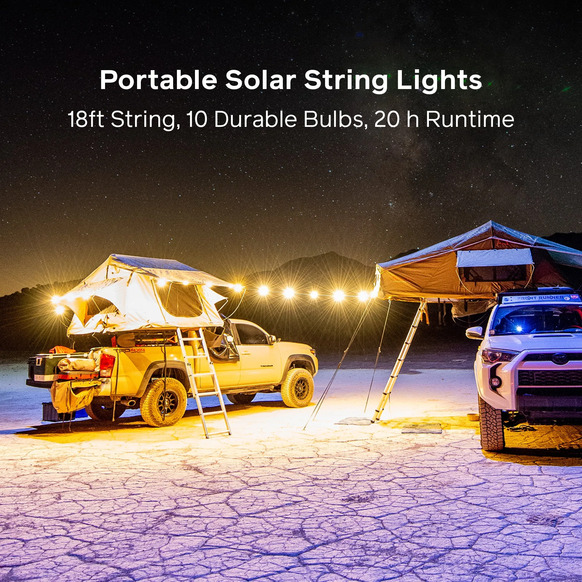 Luci Solar String Lights: White 18'