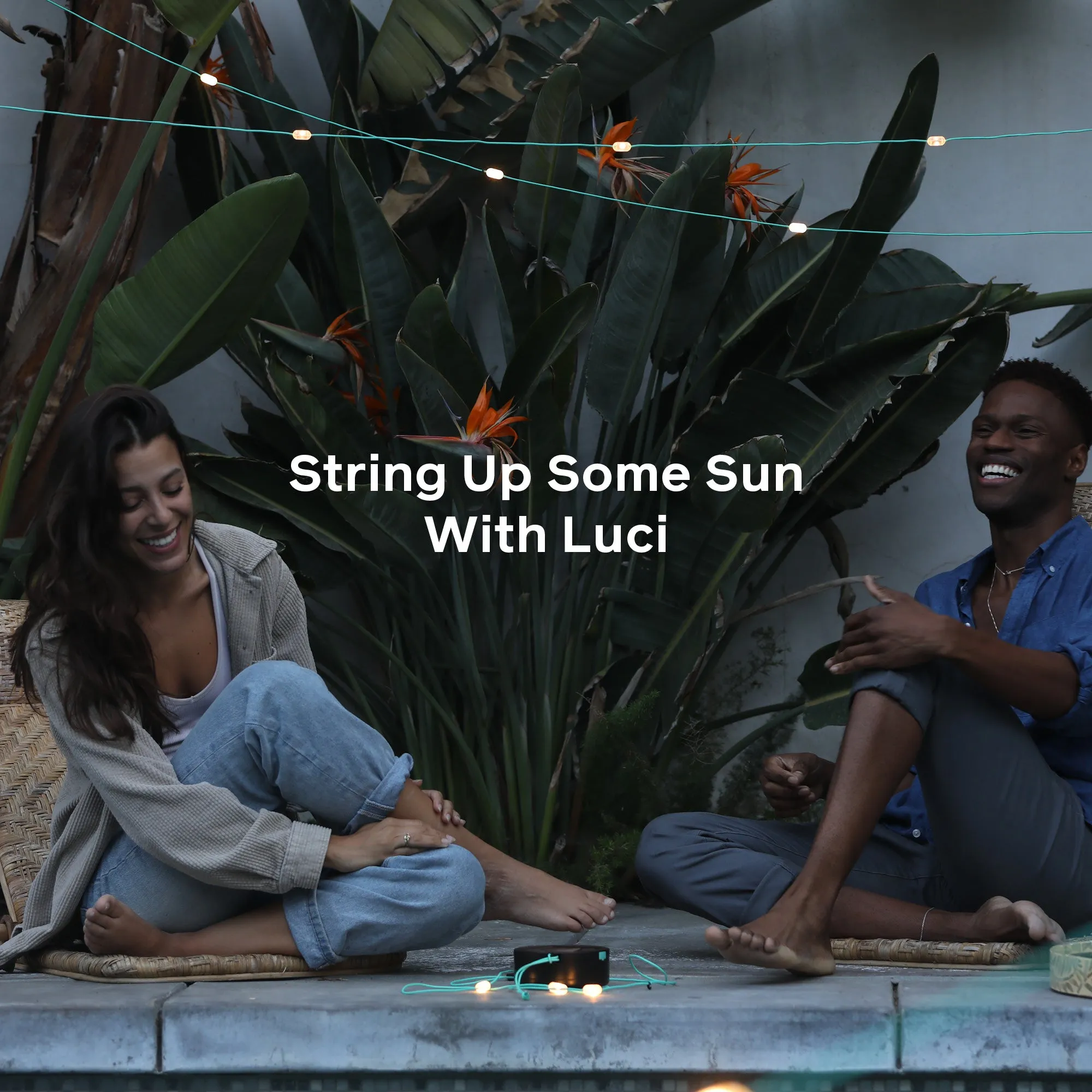 Luci Solar String Lights: White 18'