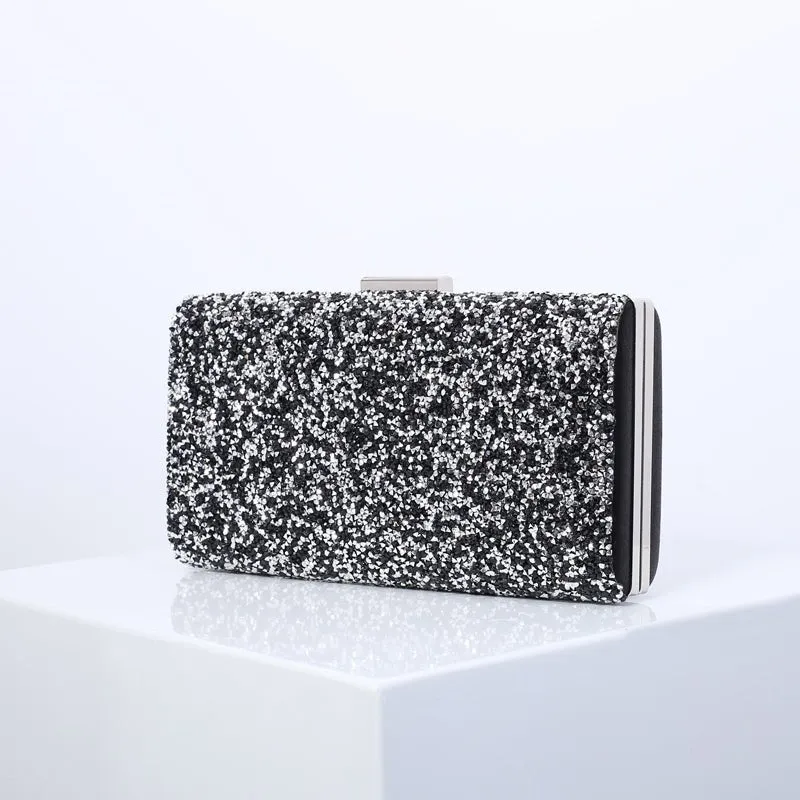 Luxy Moon Sequin Evening Bag Female Diamond Clutch