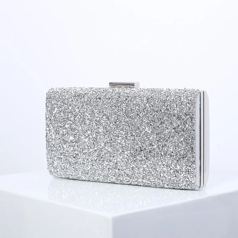 Luxy Moon Sequin Evening Bag Female Diamond Clutch