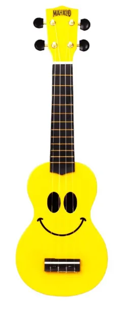 Mahalo U-SMILE YELLOW Soprano Ukulele