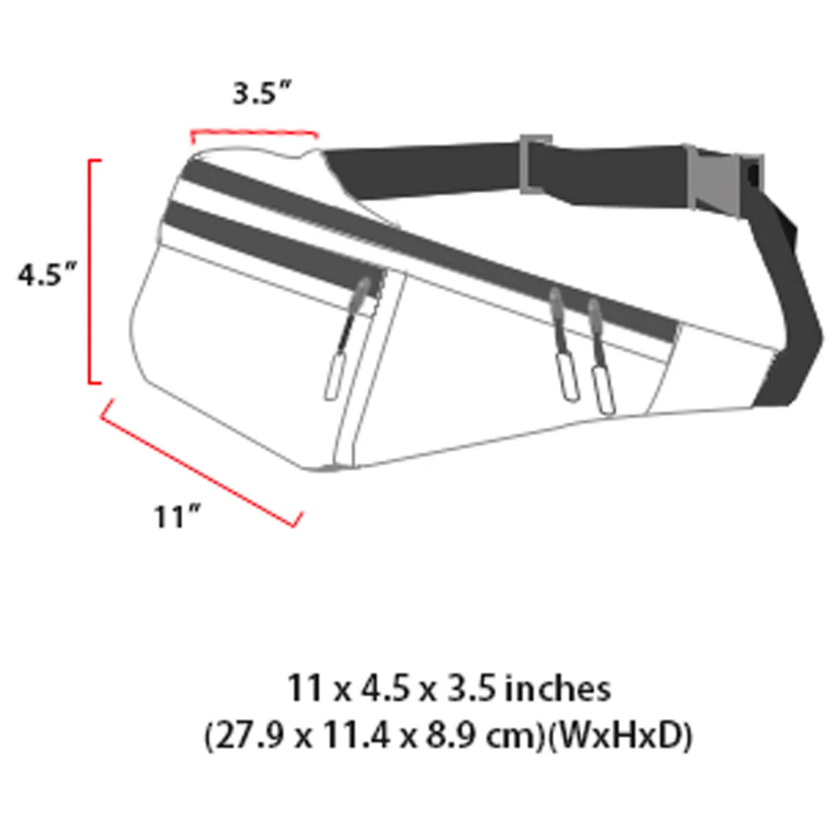 Manhattan Portage Luminosity Alleycat Waist Bag