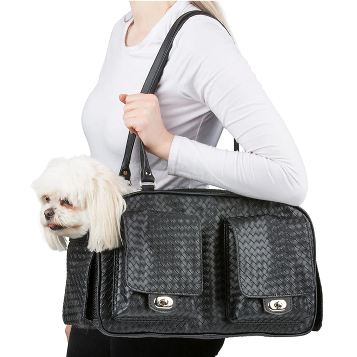 Marlee Pet Carrier - Gold Croco