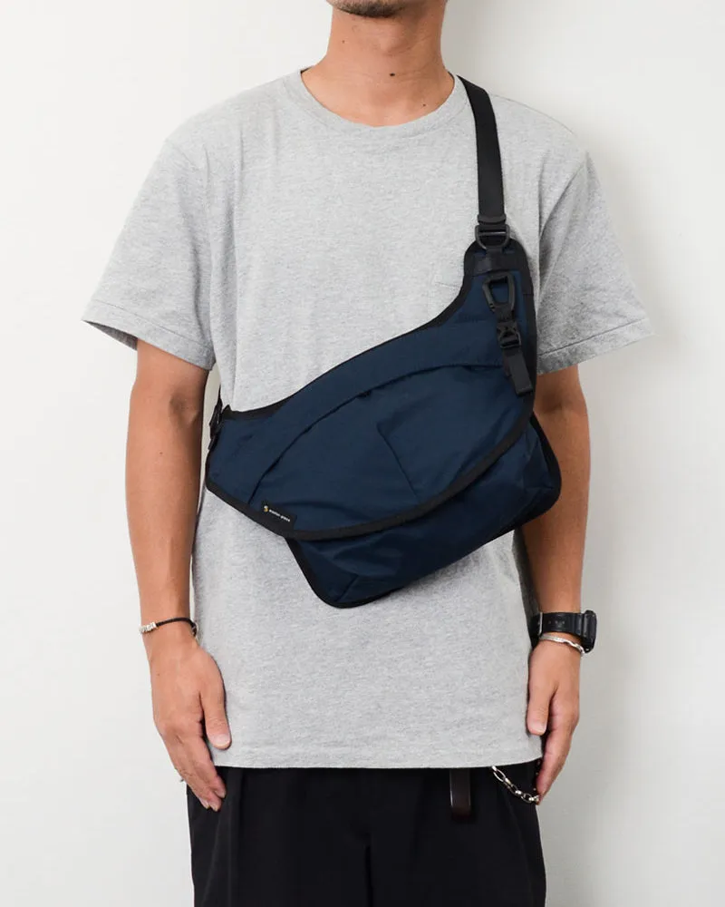 Master-Piece Face Sling Bag - Navy