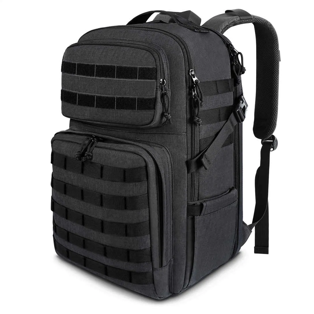 Matein Black Tactical Backpack