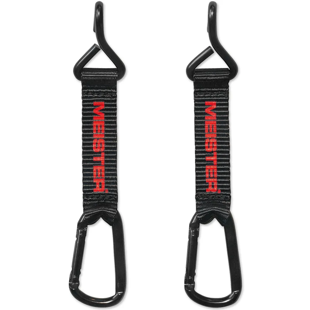 Meister Hang-Tough Fence Hooks - Black (Pair)