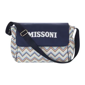 Missoni Blue Diaper Bag