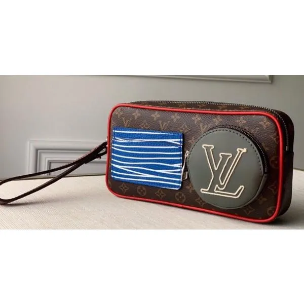 Monogram Patchwork Clutch Bag 2020