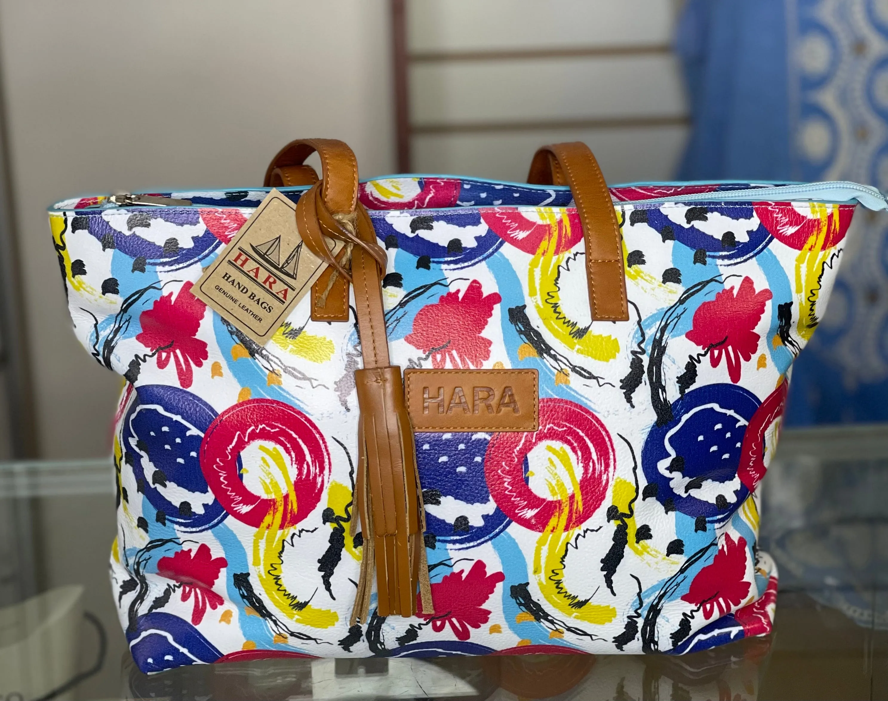 Multicolor Print HARA Bag