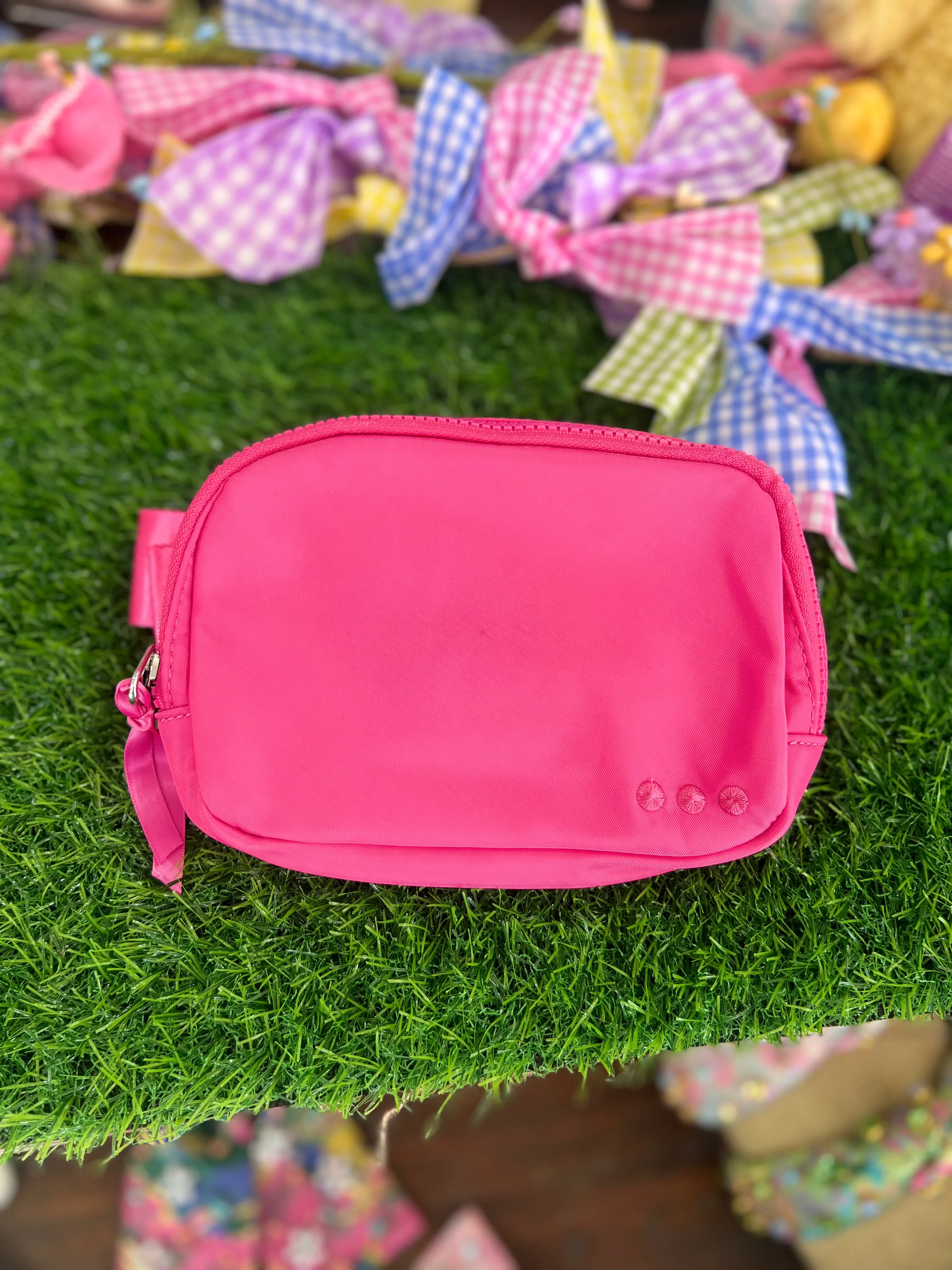 Nadya Nylon Bum Bag Fuchsia