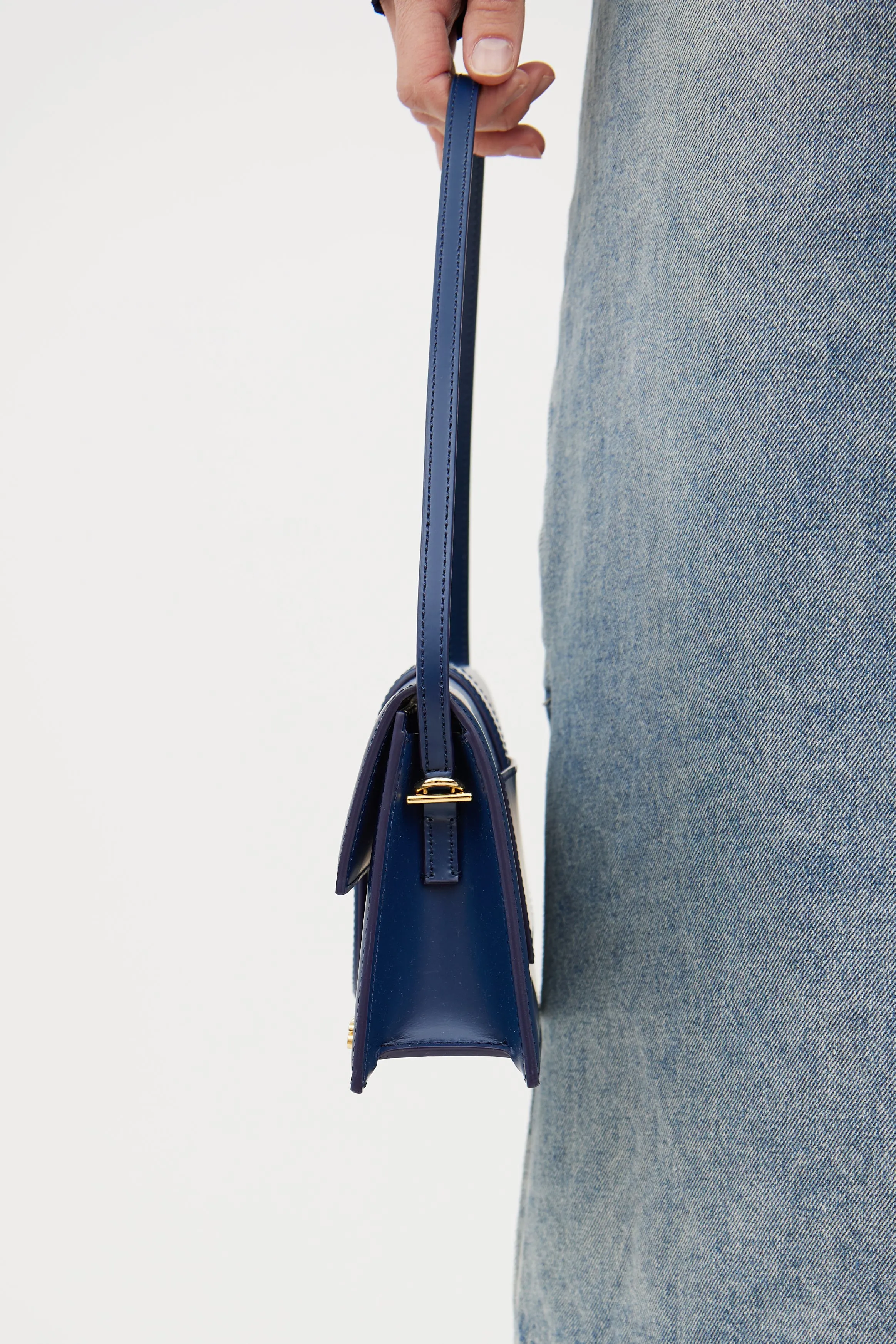 Navy Le Bambino Shoulder Bag