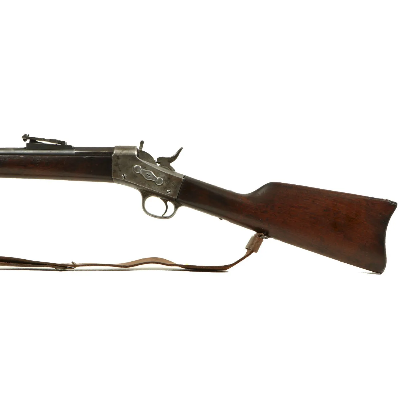 Original Argentine Remington Rolling Block Model 1879 E.N. Infantry Rifle in .43 Spanish with Sling