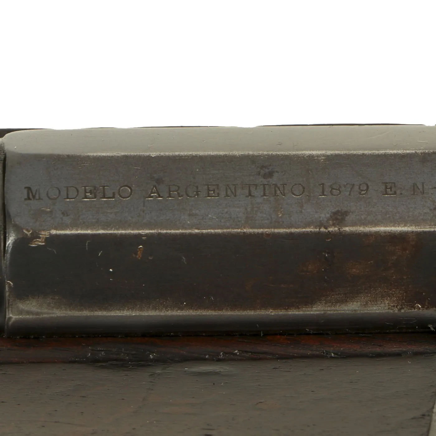 Original Argentine Remington Rolling Block Model 1879 E.N. Infantry Rifle in .43 Spanish with Sling