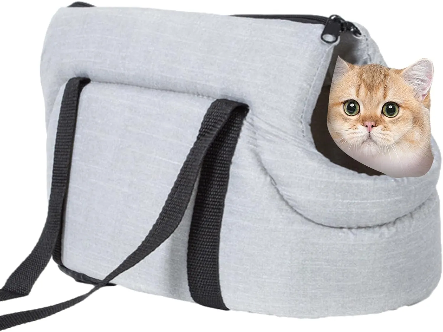 Oxford Cloth Pet Travel Carrier,Small Dog Bag Pet Carry Bag, Portable Handheld Dog Travel Bag,Pet Carrier Shoulder Bag,Waterproof Small Dog Tote Bag,Breathable Shoulder Bag for Small Dogs,Kitten Rabb