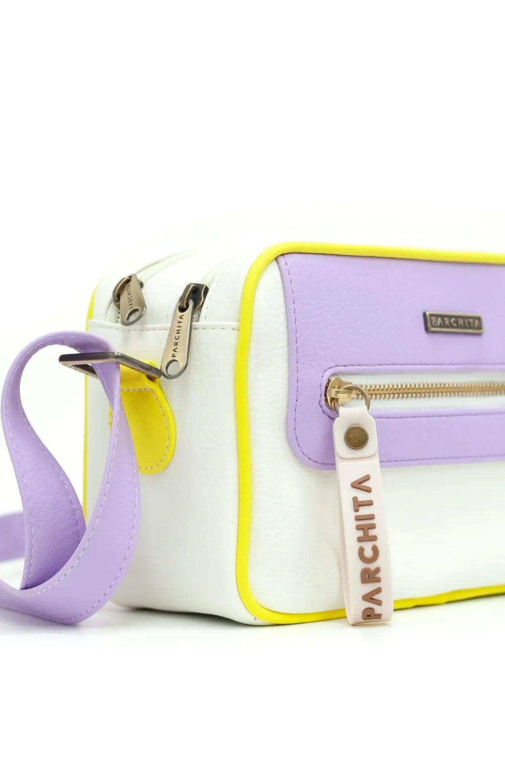 PARCHITA Shitake White Handbag