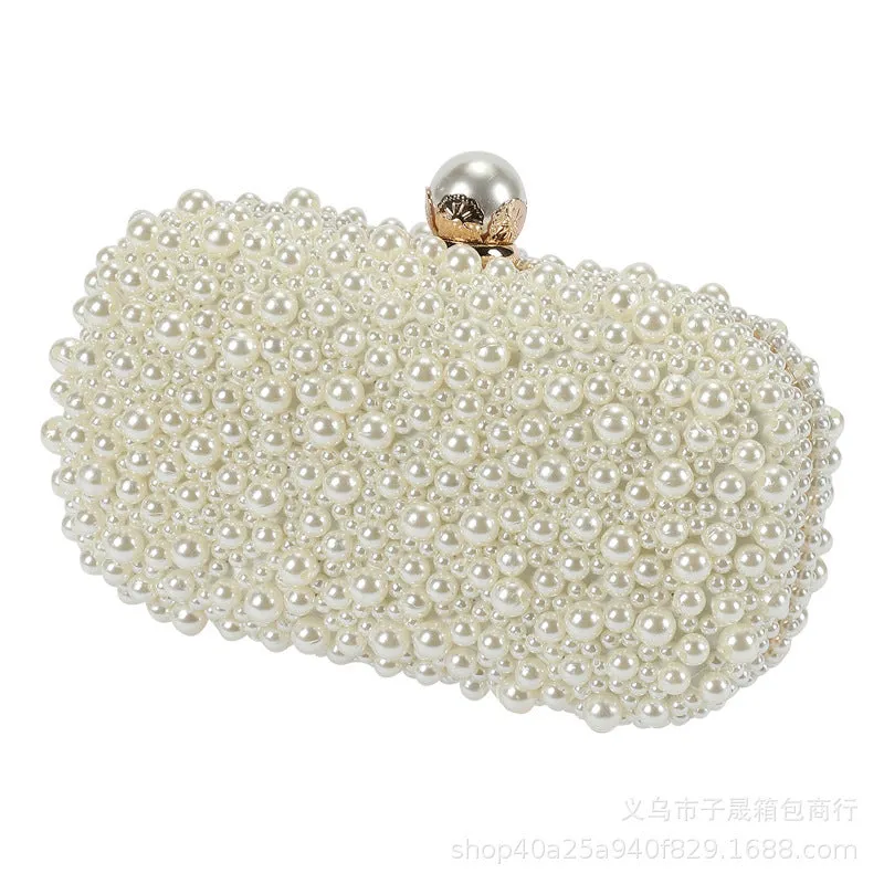 Pearl Dinner And Party Clutch Bag