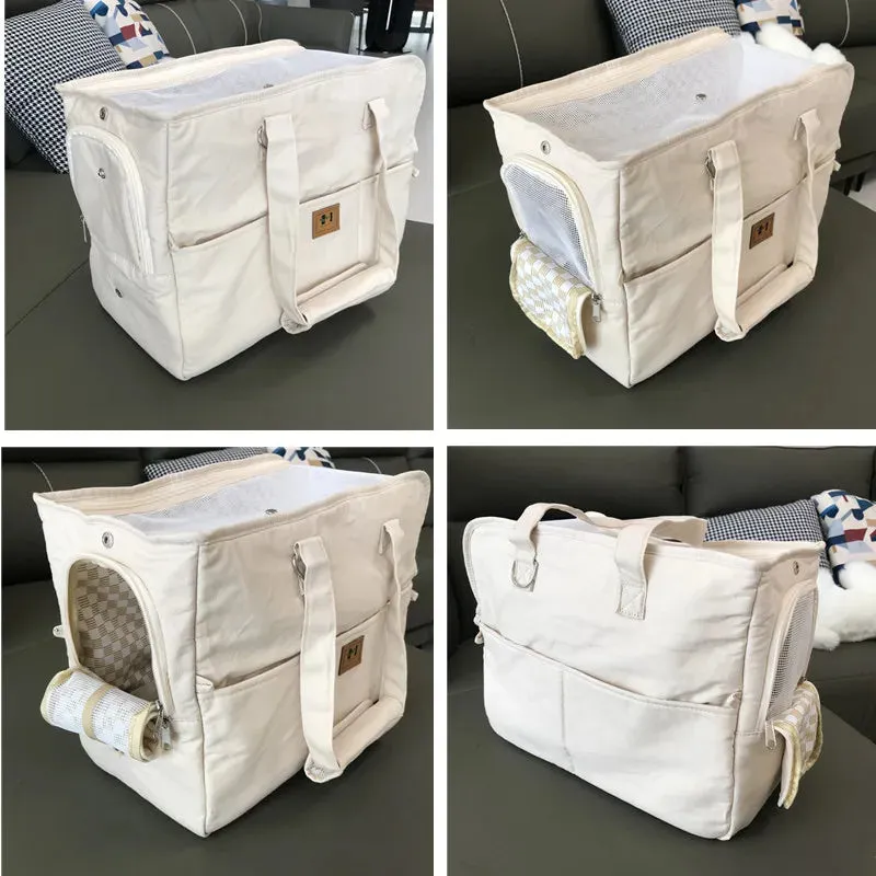 Portable Dual Purpose Pet Carrier Bag