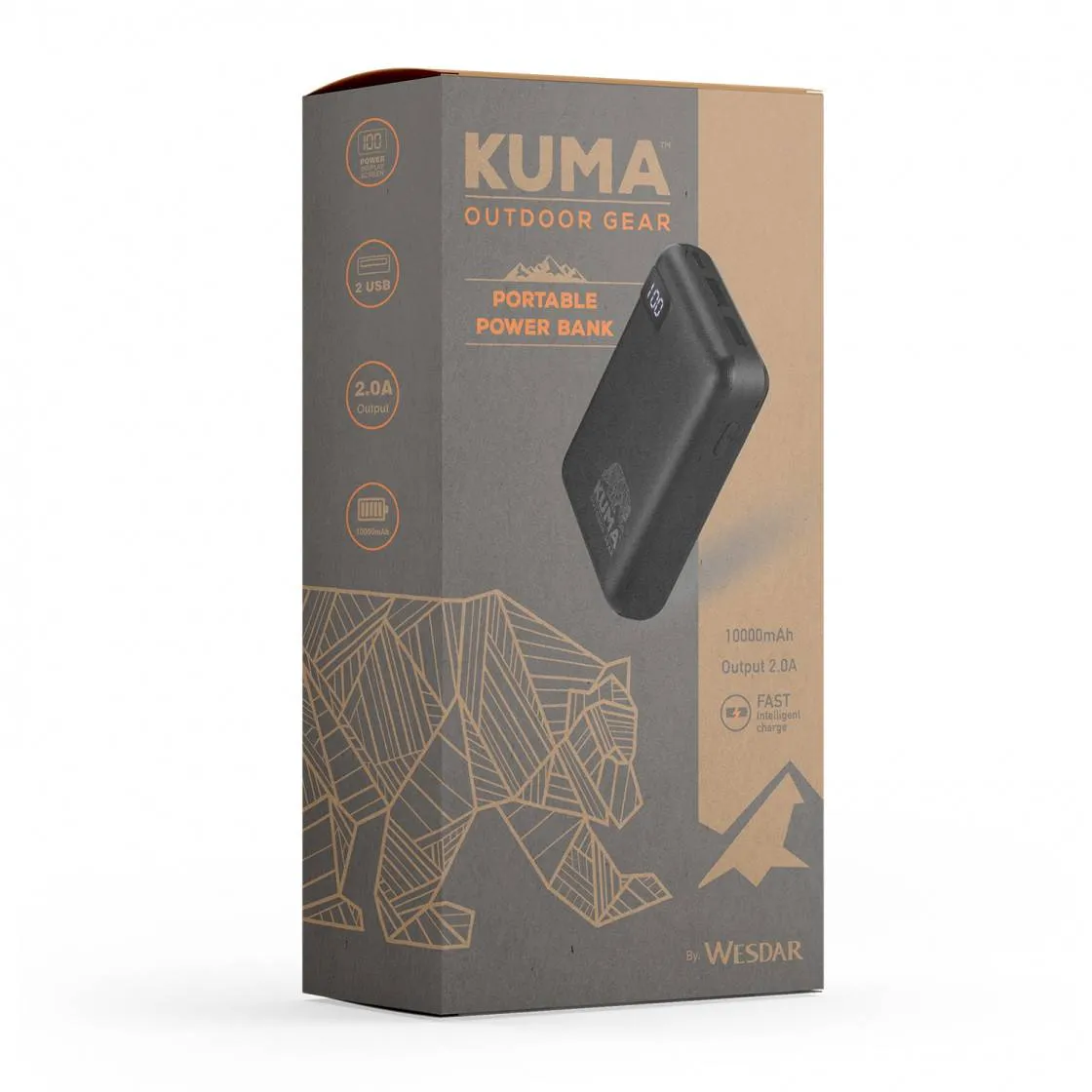 Portable Power Bank By KUMA