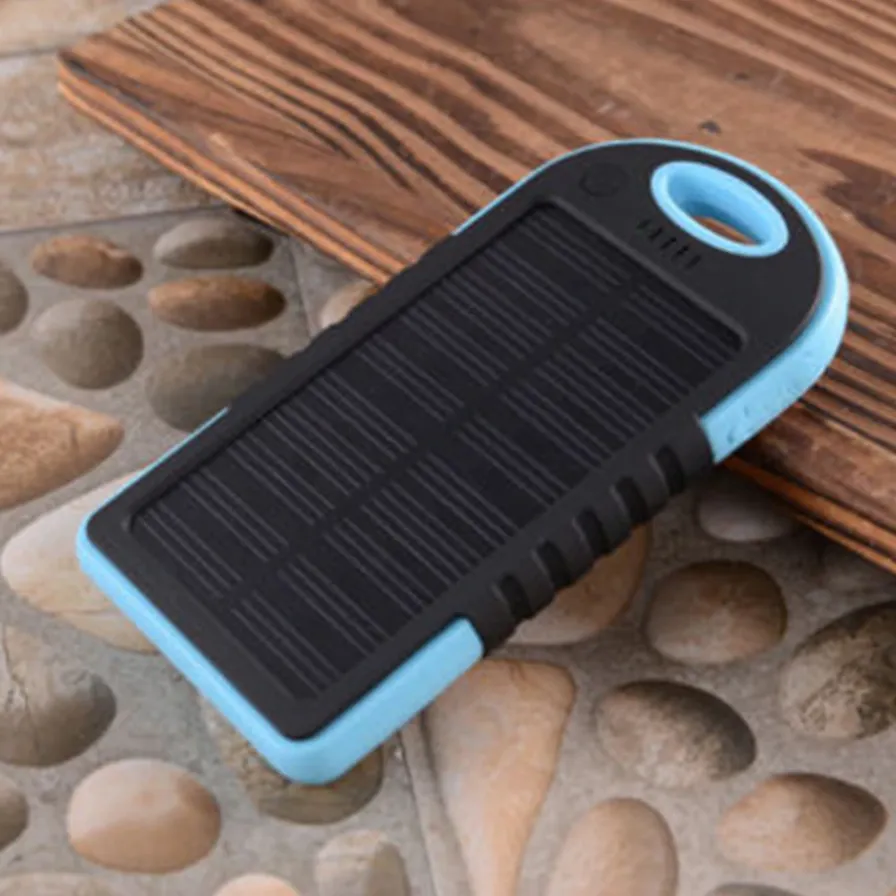 Portable Solar Powered Cell Phone Battery Charger