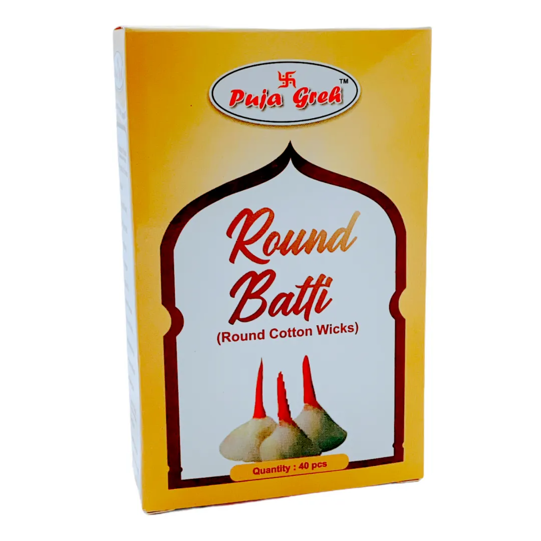 Puja Greh Round Batti (Cotton Wicks)