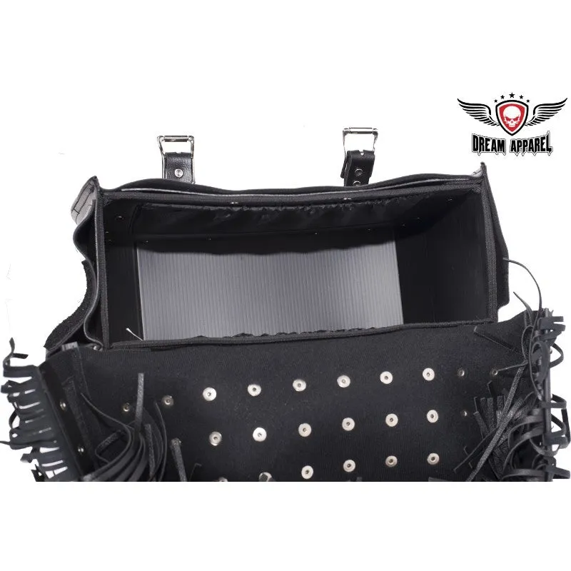 PVC Motorcycle Saddlebag With Lock