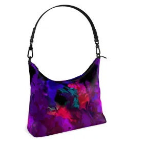 "Chromatic Release" Square Hobo Bag