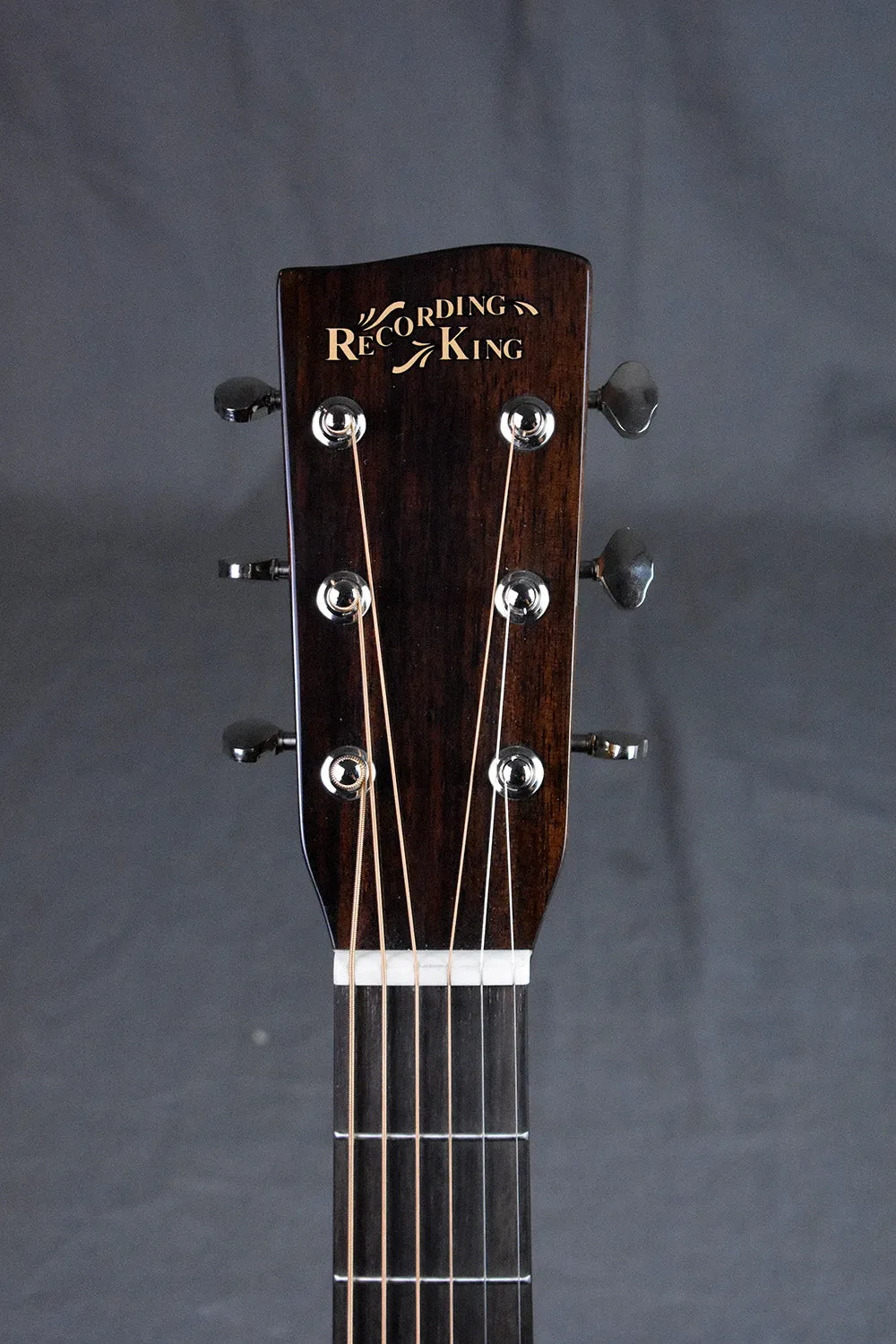 Recording King RD-328 All-Solid Dreadnought, Aged Adirondack/Rosewood