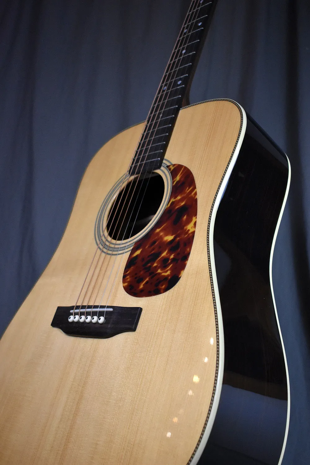 Recording King RD-328 All-Solid Dreadnought, Aged Adirondack/Rosewood