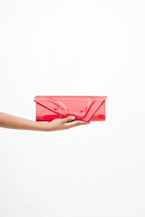 Red Patent So Kate Clutch