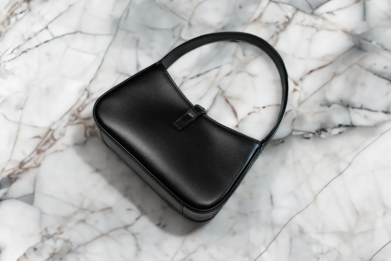 Saint Laurent Le 5 A 7 Mini Smooth Leather Hobo Bag