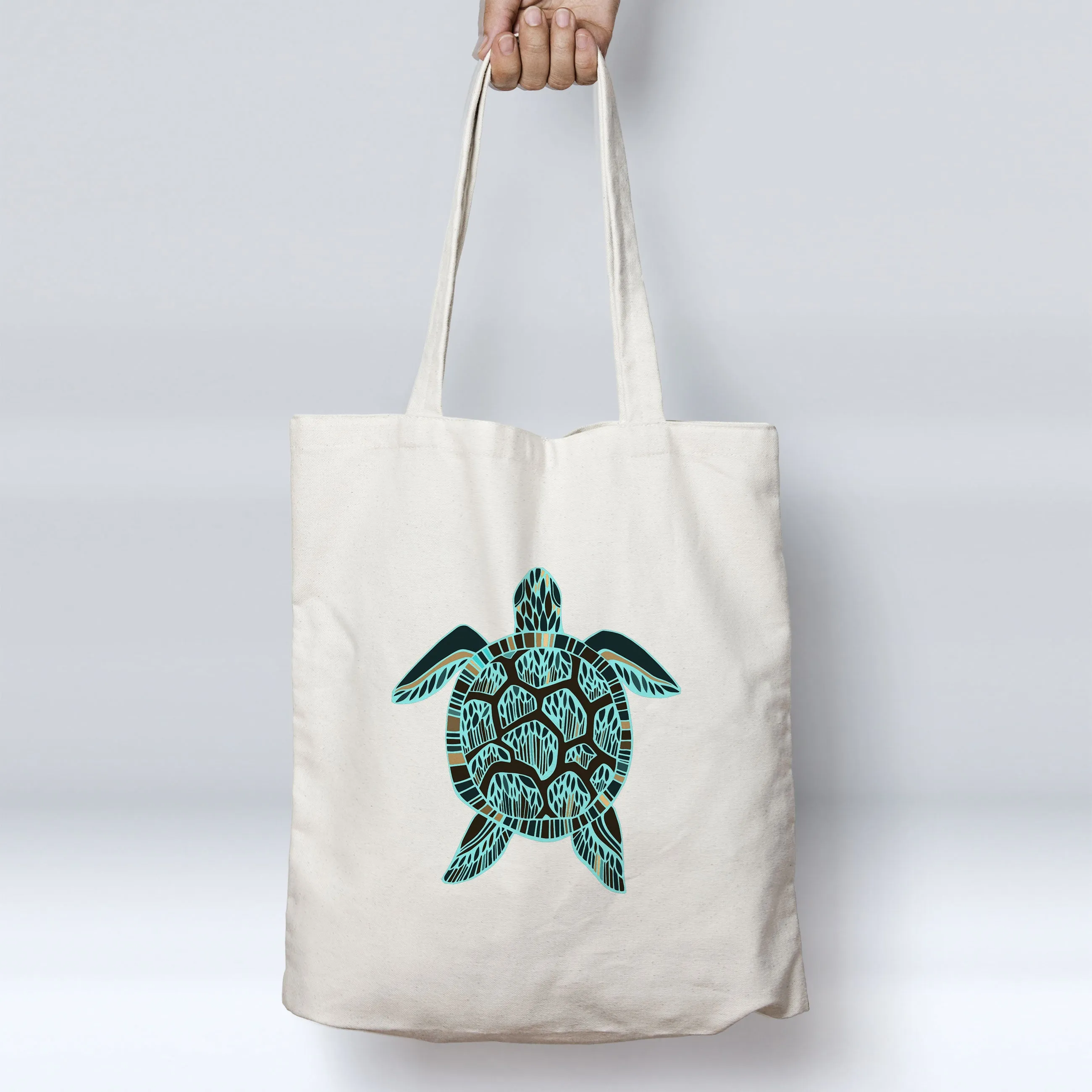 Sea Turtle Voyage Beach Tote