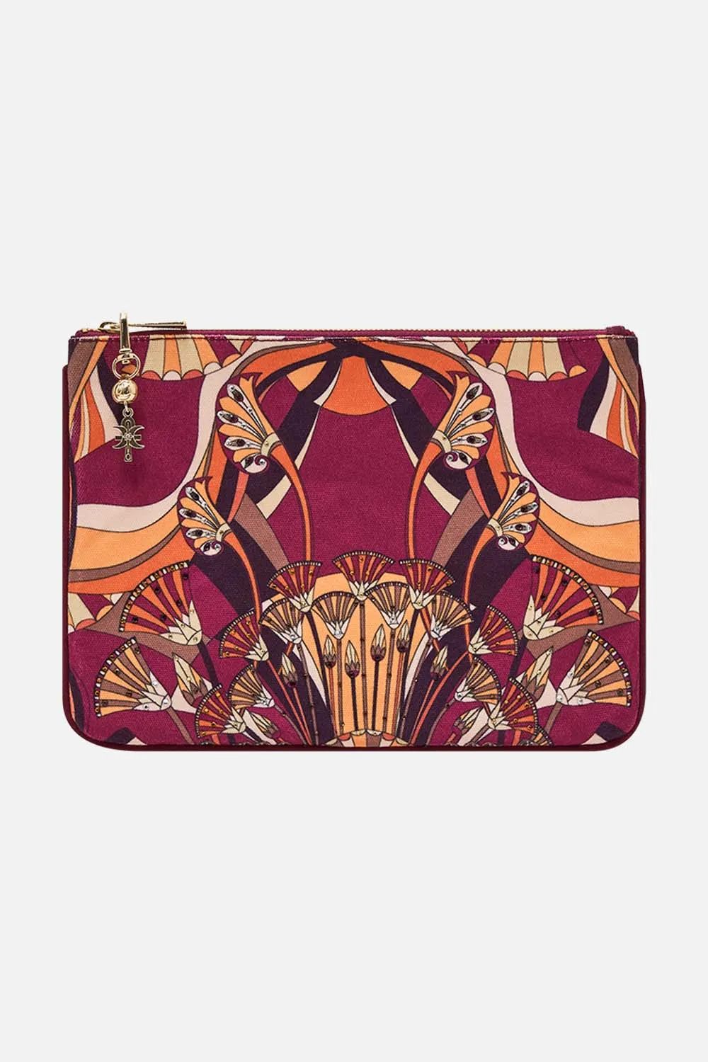 SMALL CANVAS CLUTCH DESERT DELIRIUM