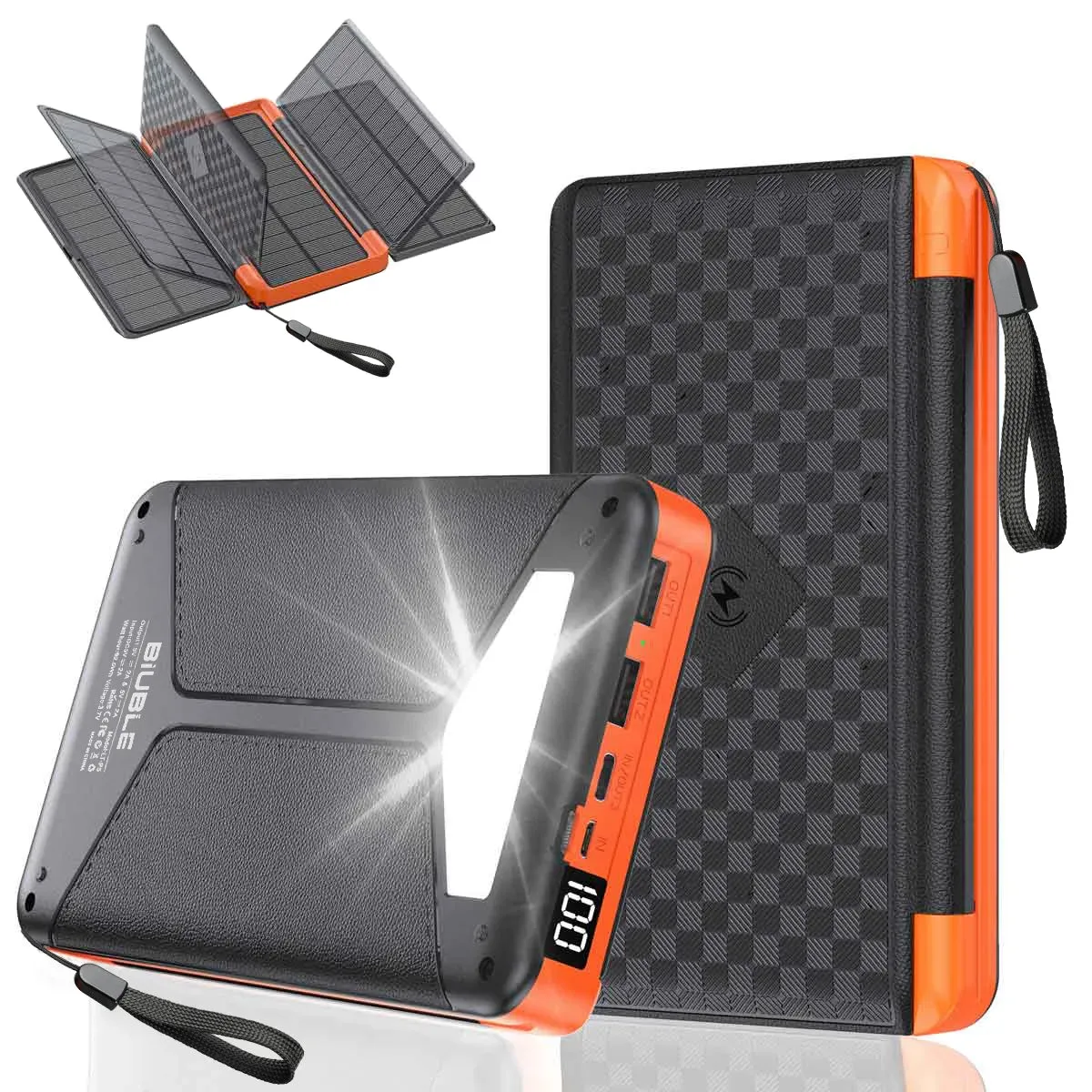 Solar Fast Charging Ultra-Large Capacity Portable Powerbank