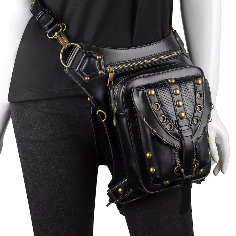 Steampunk Gothic Messenger Vintage Shoulder Bag