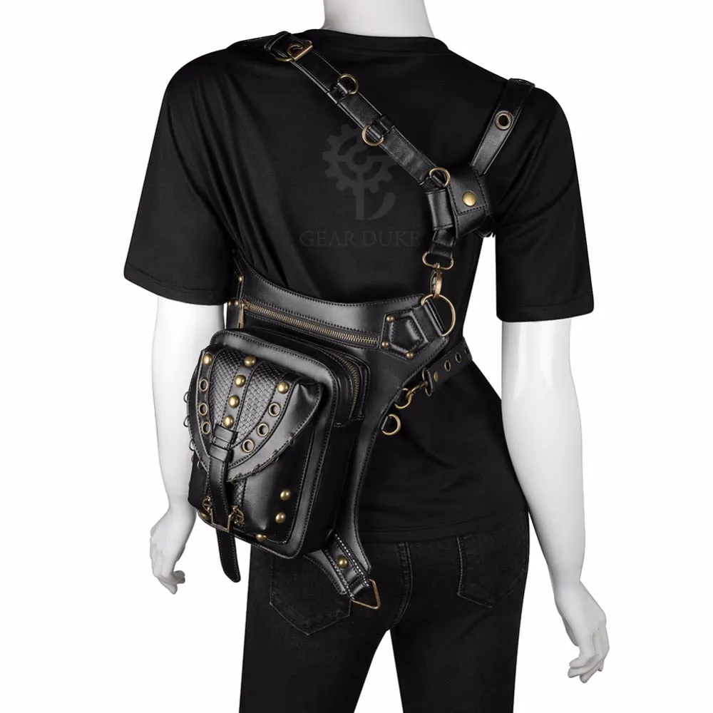 Steampunk Gothic Messenger Vintage Shoulder Bag