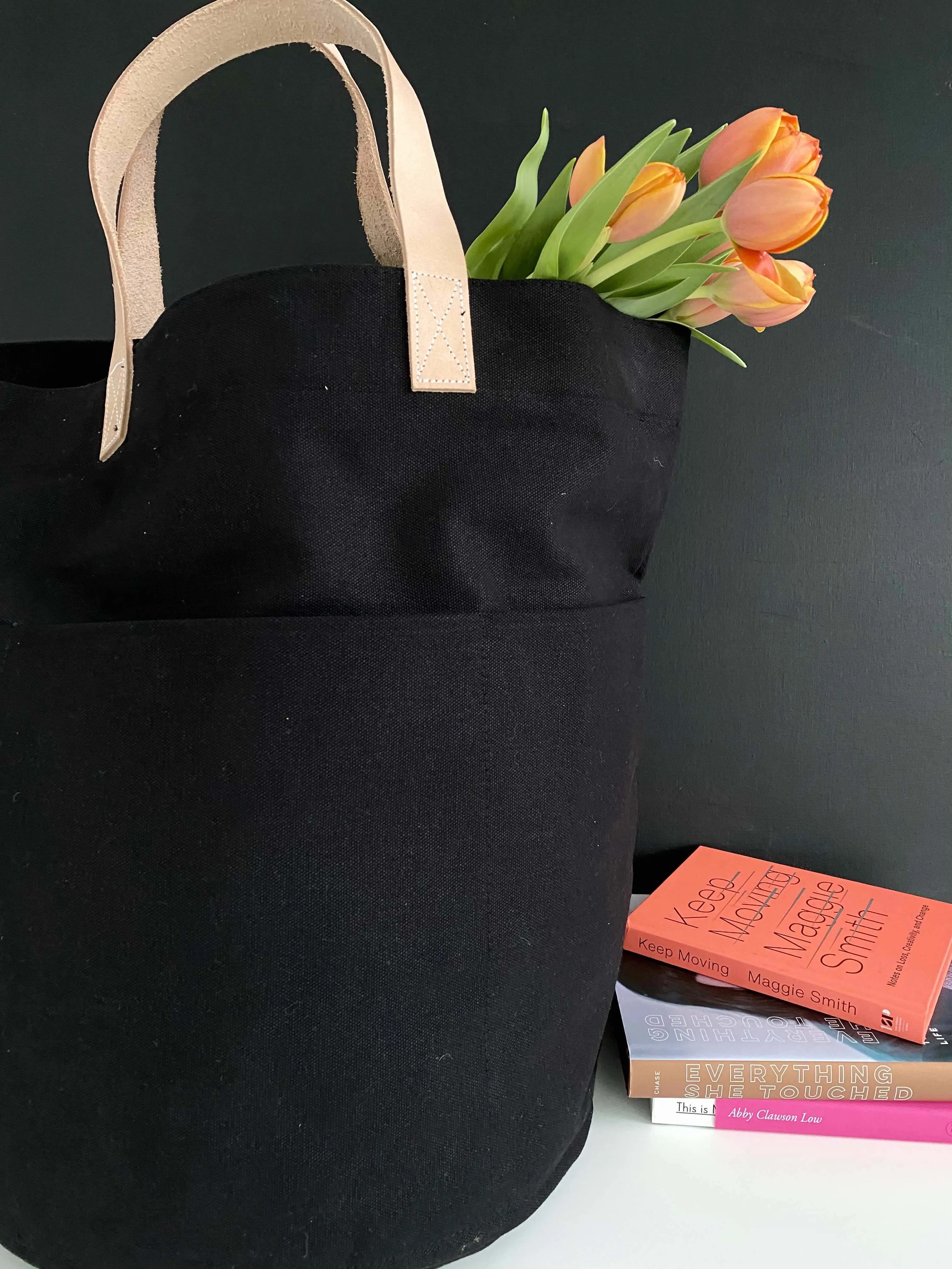 Tall Circle Tote