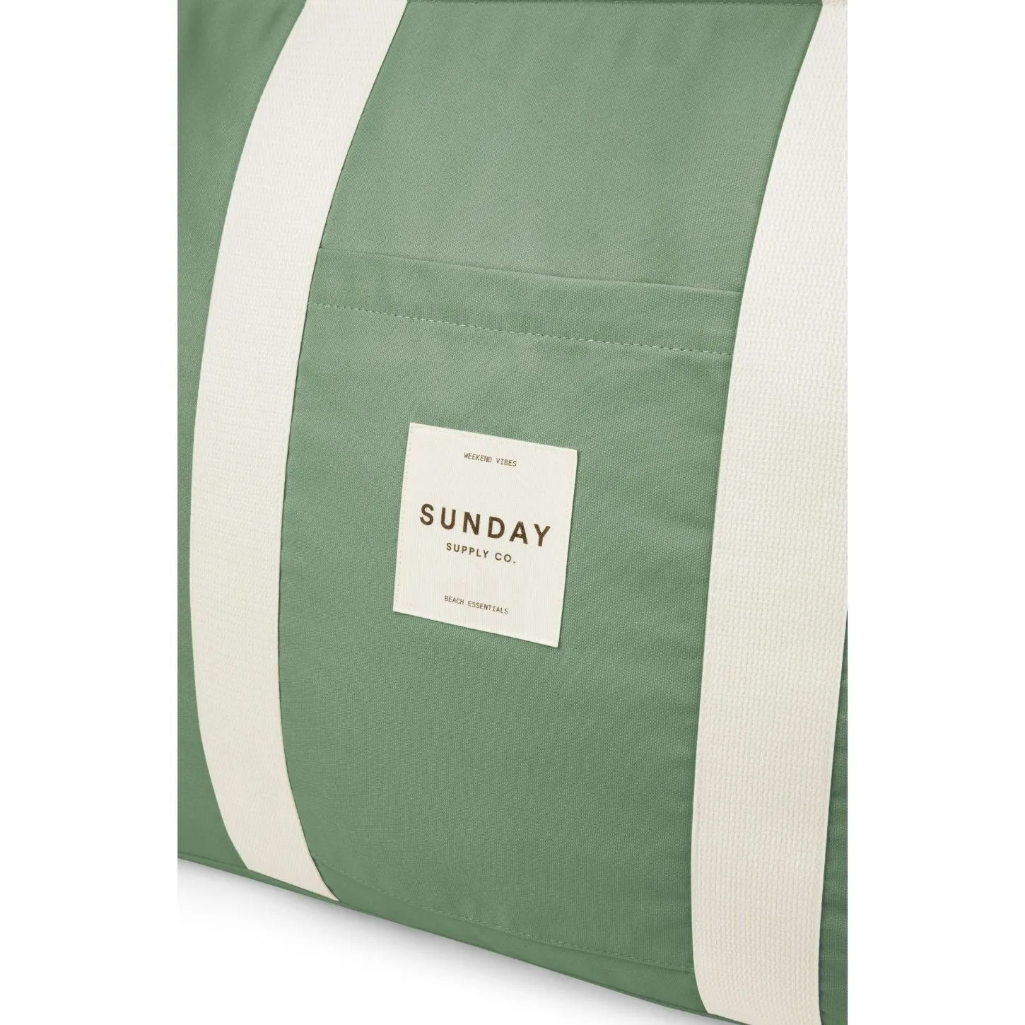 Tallow Canvas Beach Bag