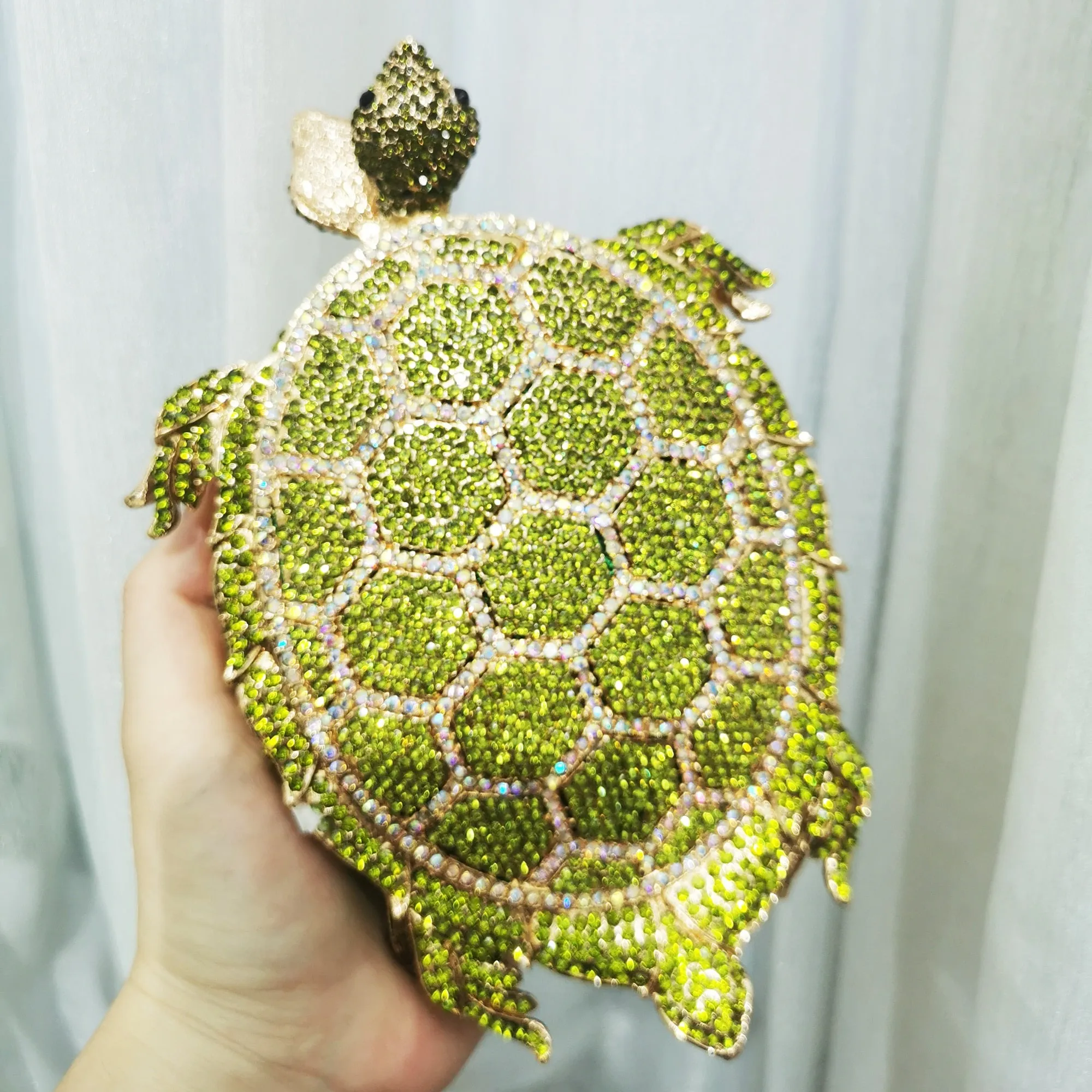 TEEK - Turtle Bling Crystal Handbag