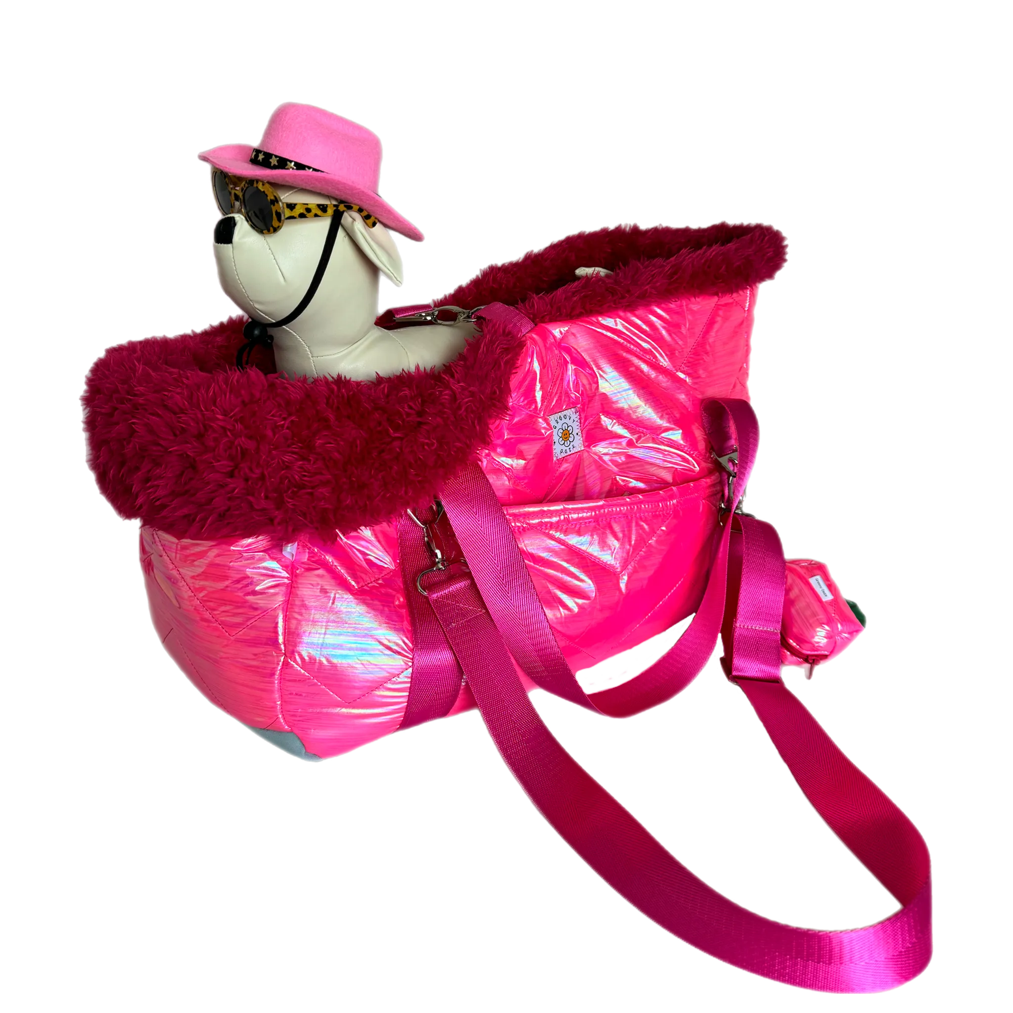 The Pink Puffer ‘Everything’ Pet Bag