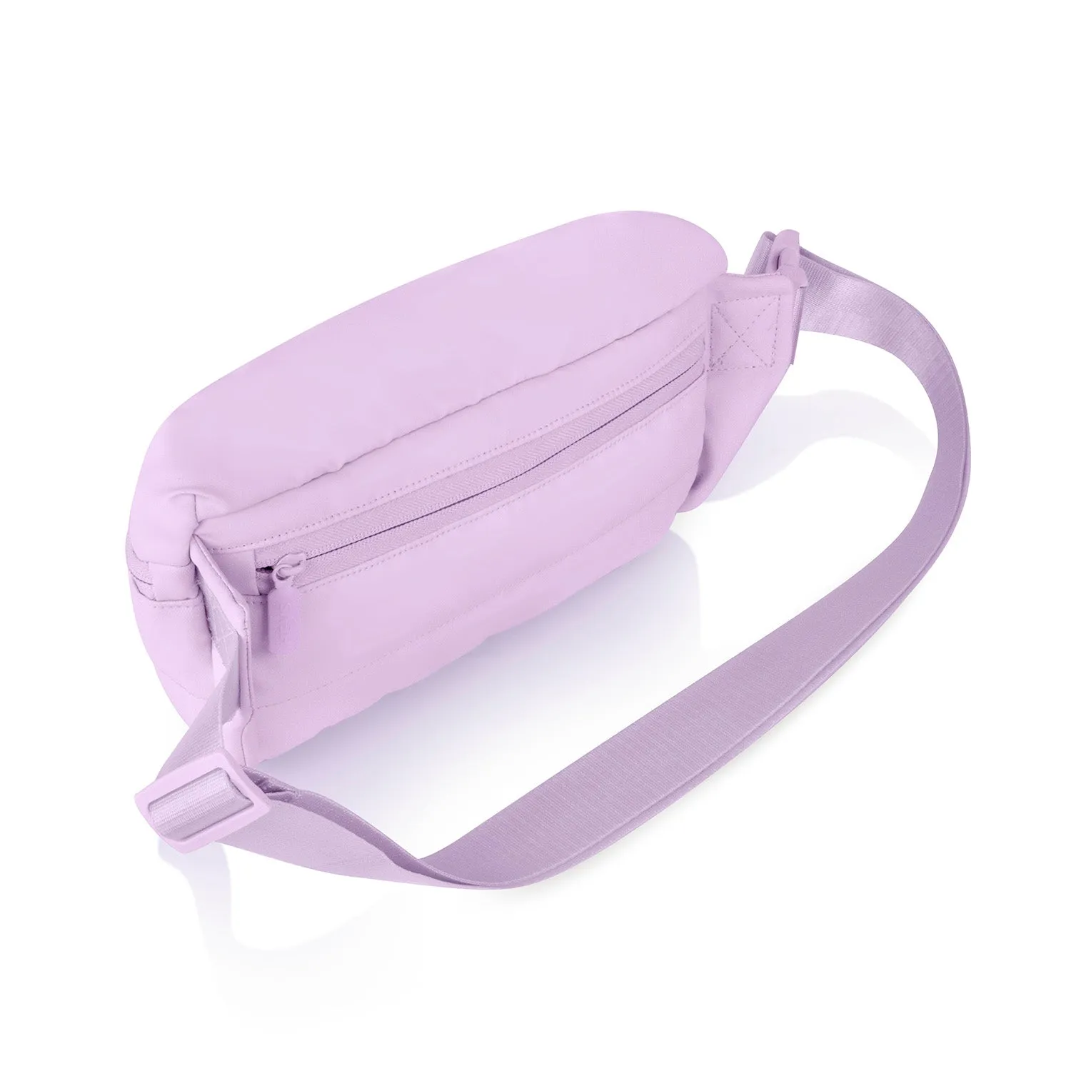 The Puffer Waist Bag - Lavender