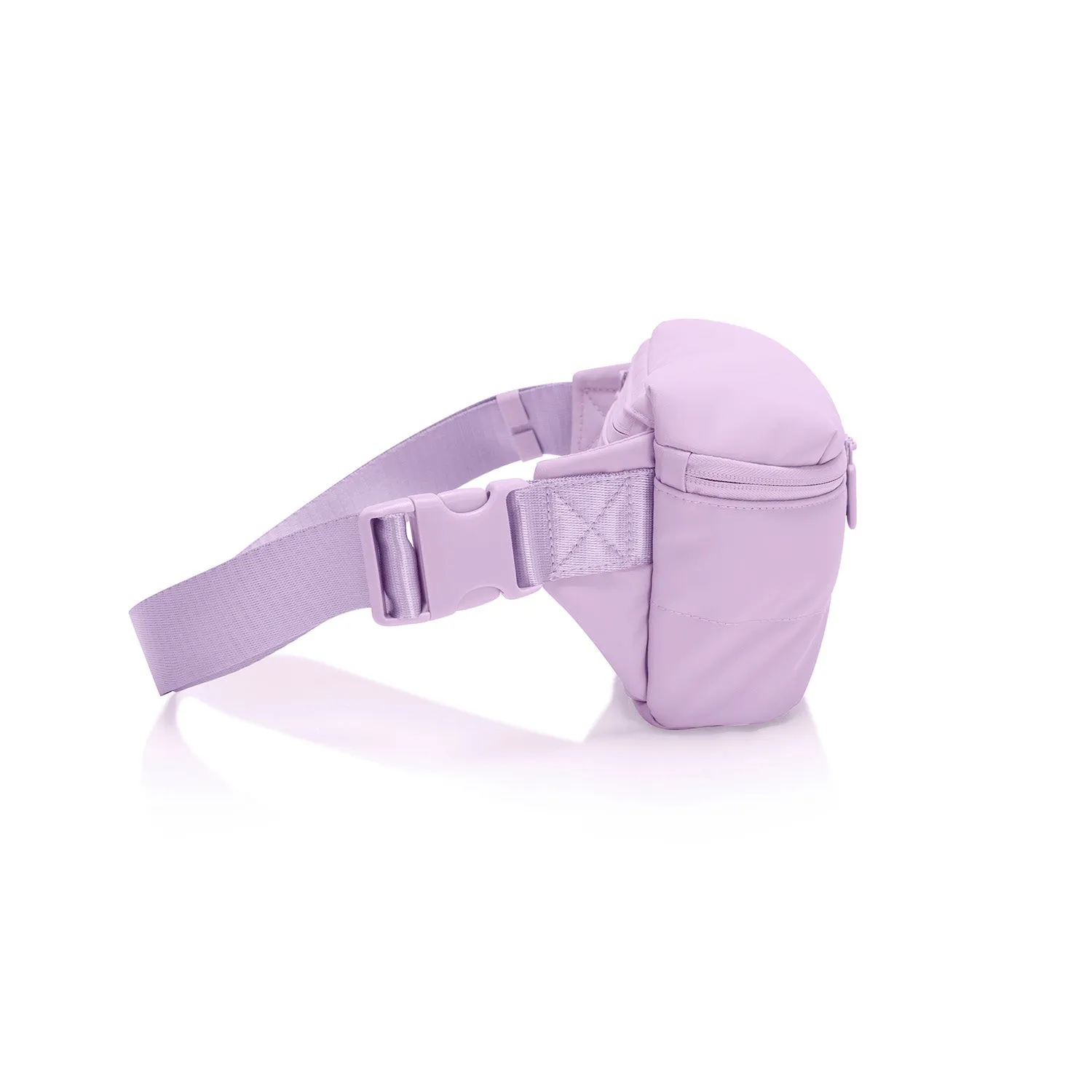 The Puffer Waist Bag - Lavender