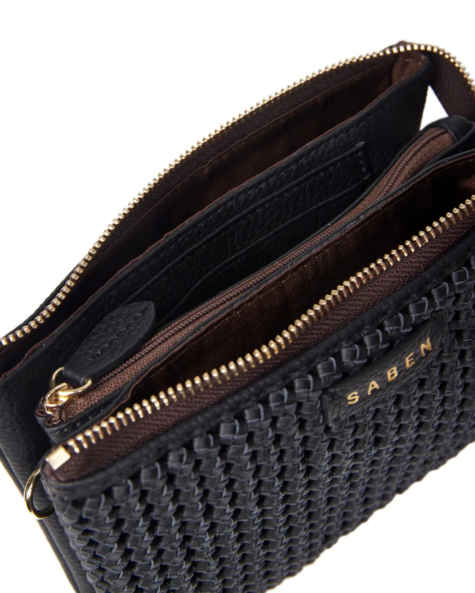 Tilly Crossbody | Black Fine Braid