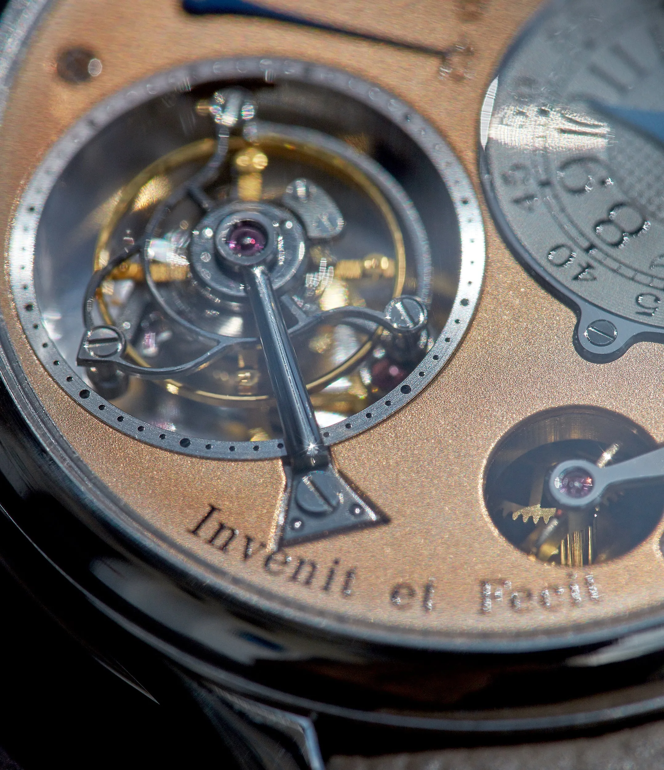 Tourbillon Souverain | 3rd Generation | Brass Movement | Platinum