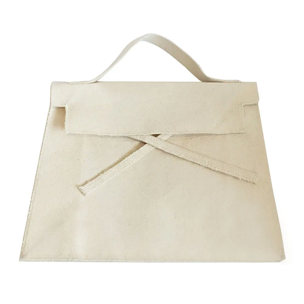 Trapezoidal Bag | Natural Canvas