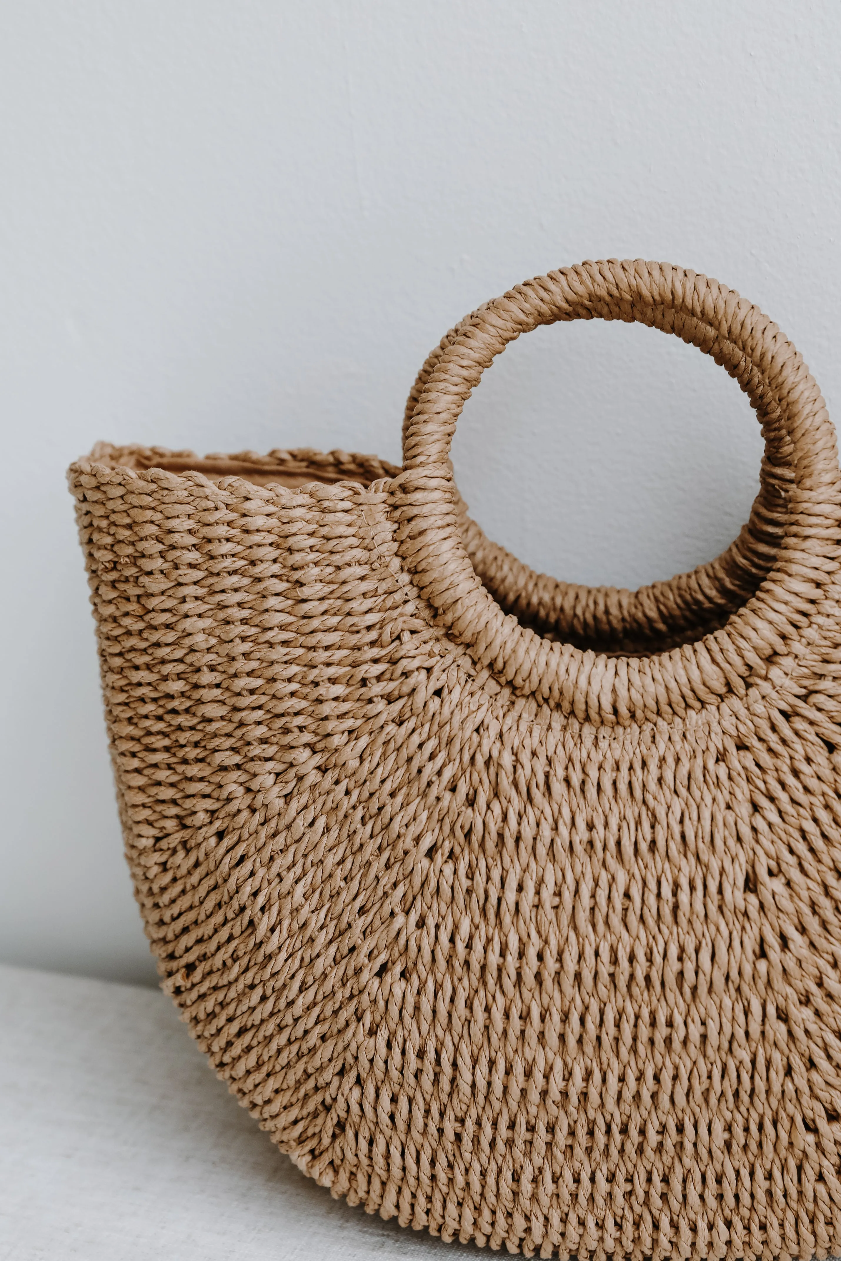 Vacay Bound Straw Handbag