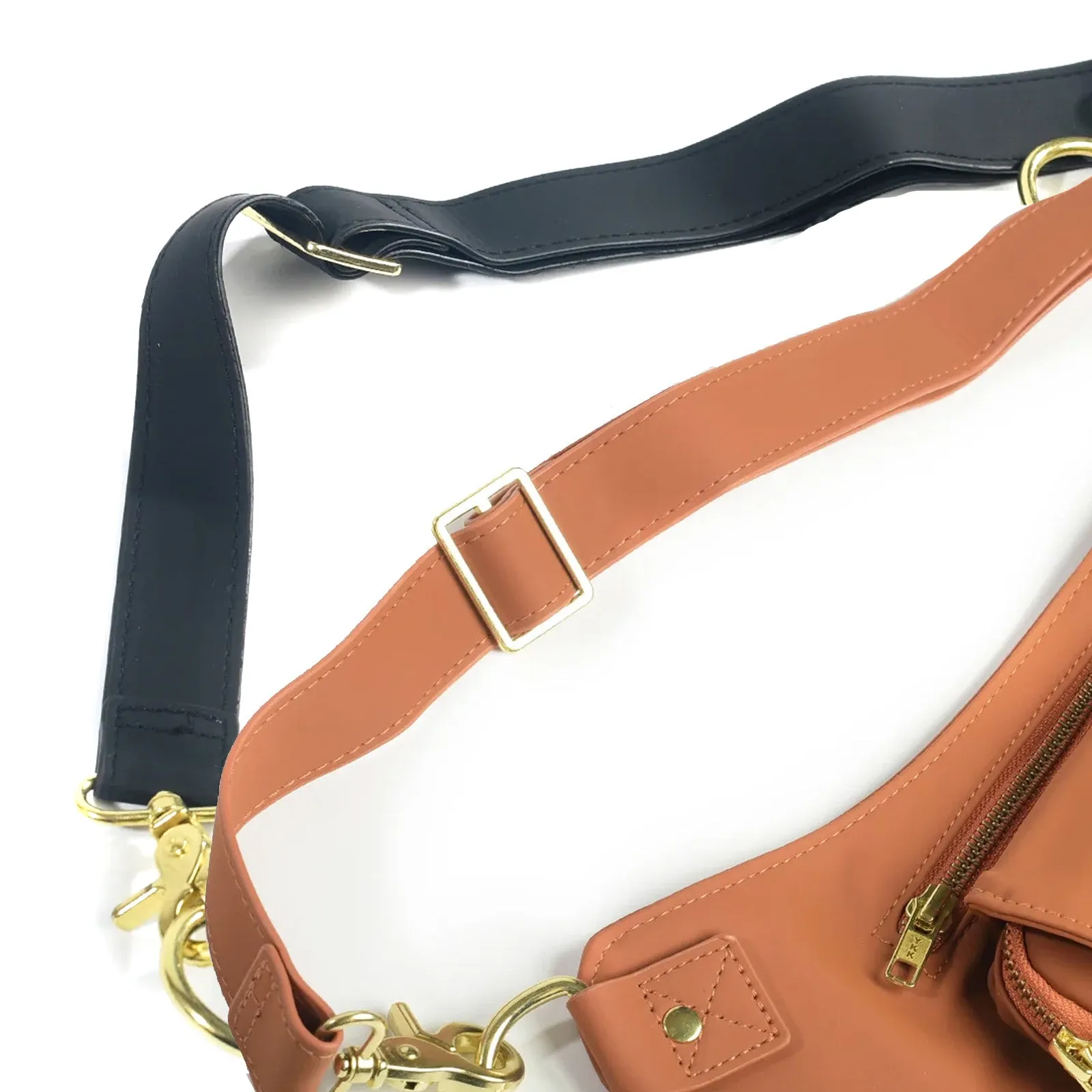 Vegan Leather Hip Bag Straps