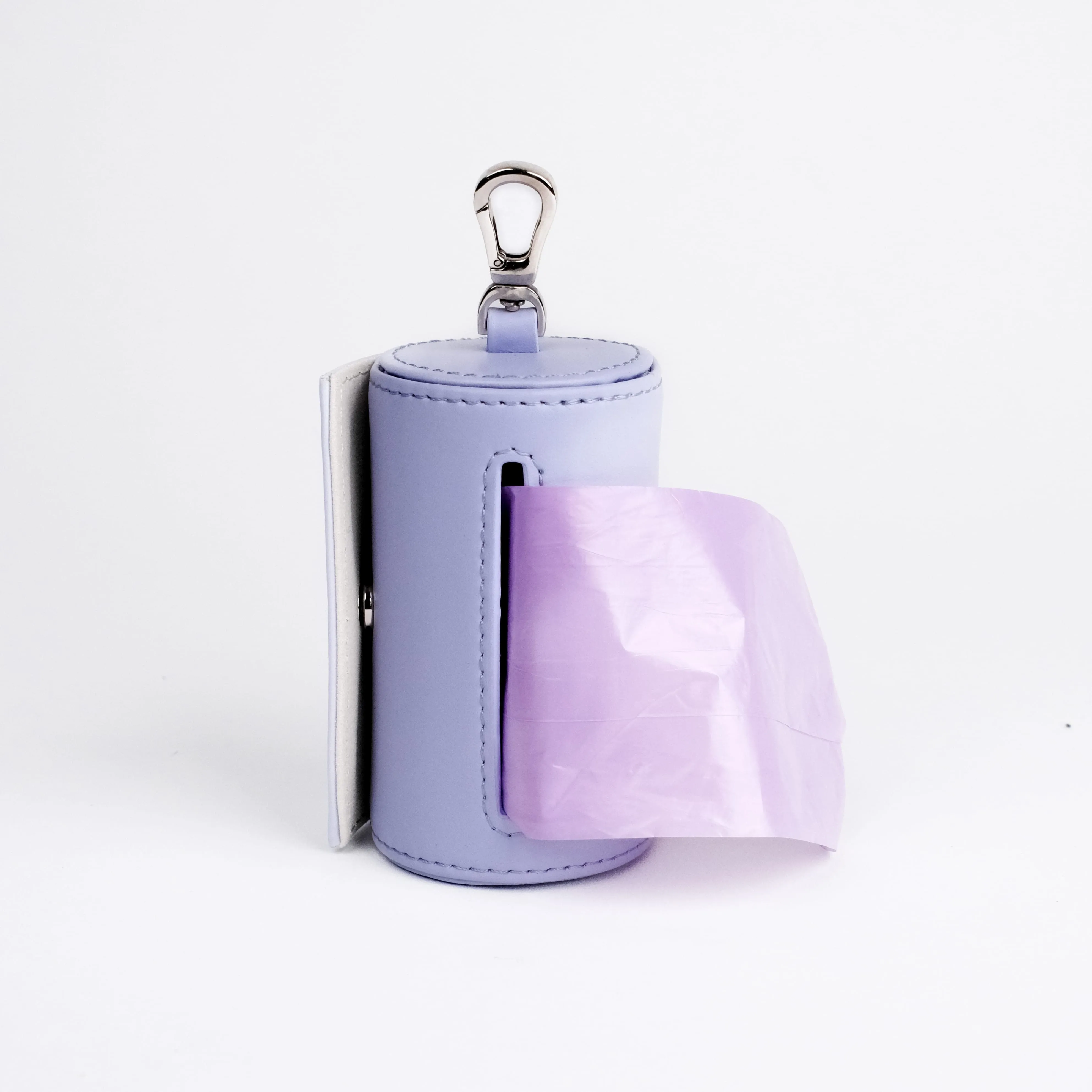 Vegan Leather Waste Bag Holder | Fresh Lilac